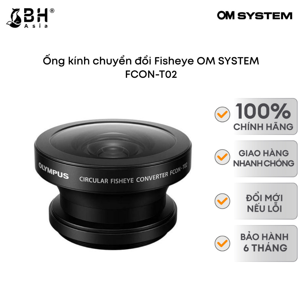 Ống kính chuyển đổi Fisheye OM SYSTEM FCON-T02