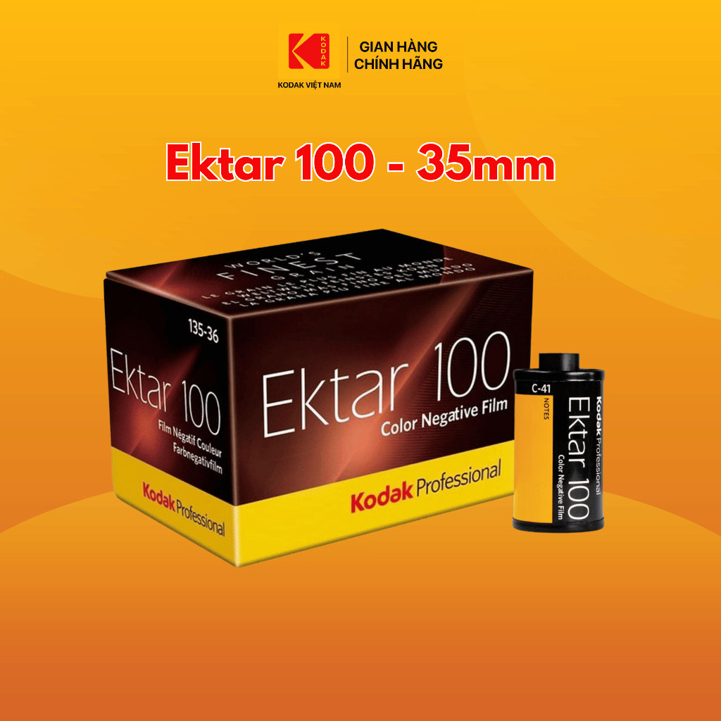 Film Kodak Ektar 100 135-36 COLOR NEGATIVE FILM | Số ảnh 36 | IOS 100
